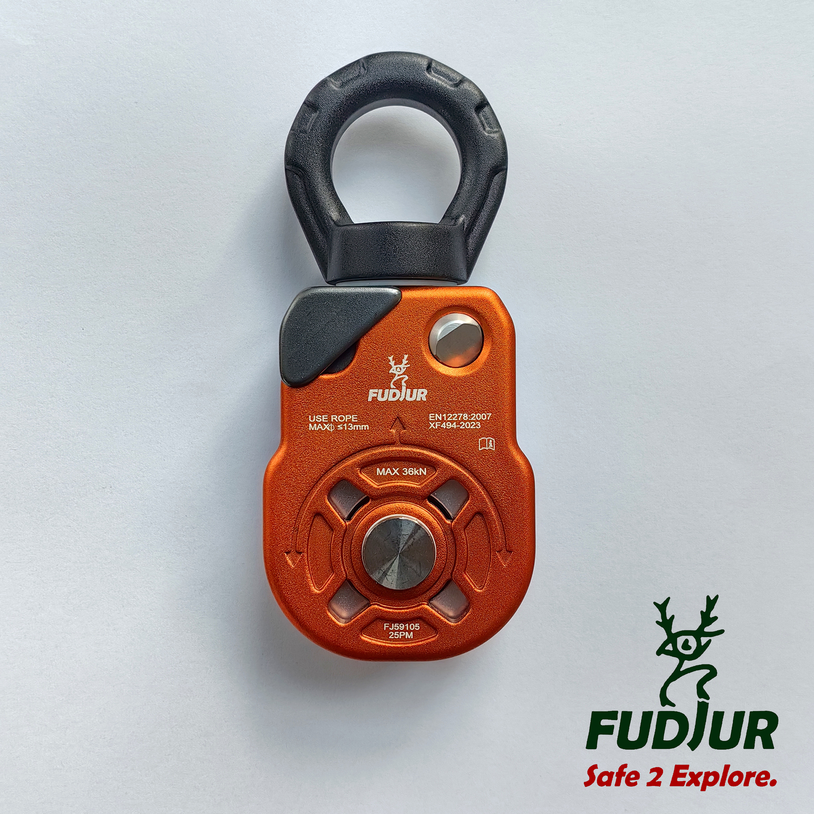 FUDJUR-FJ59105 Openable Side Panel Universal Single Pulley