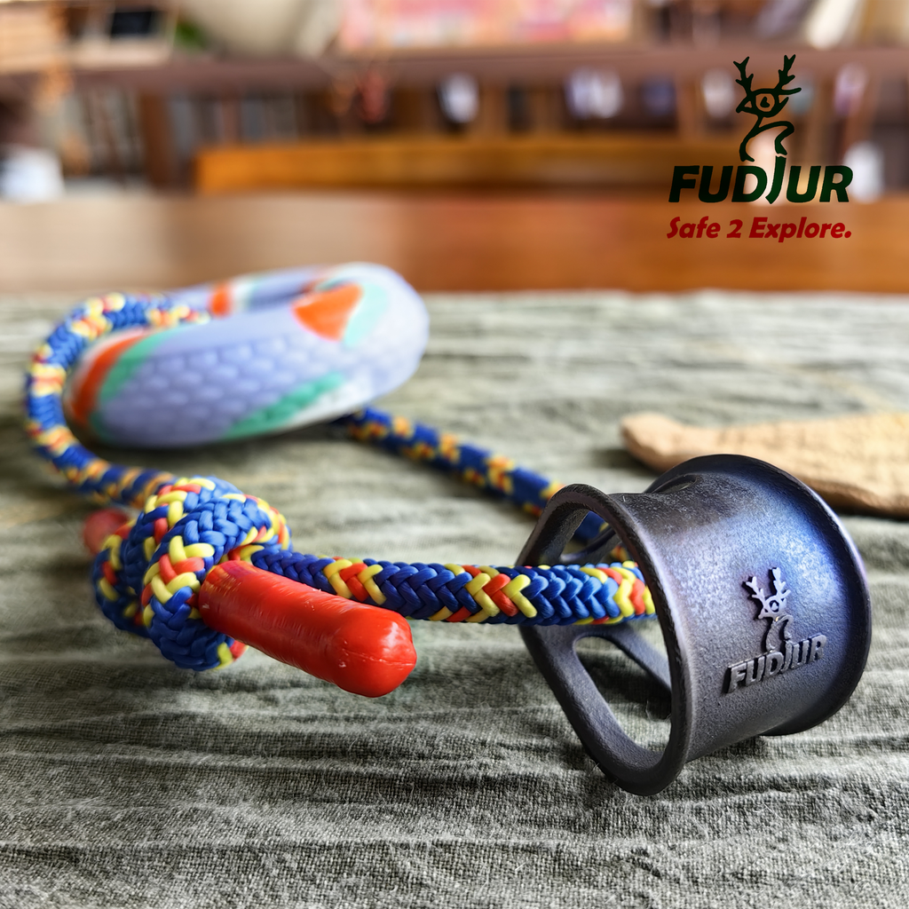 FUDUR Mini Finger Plate Titanium Alloy Colorful Edition