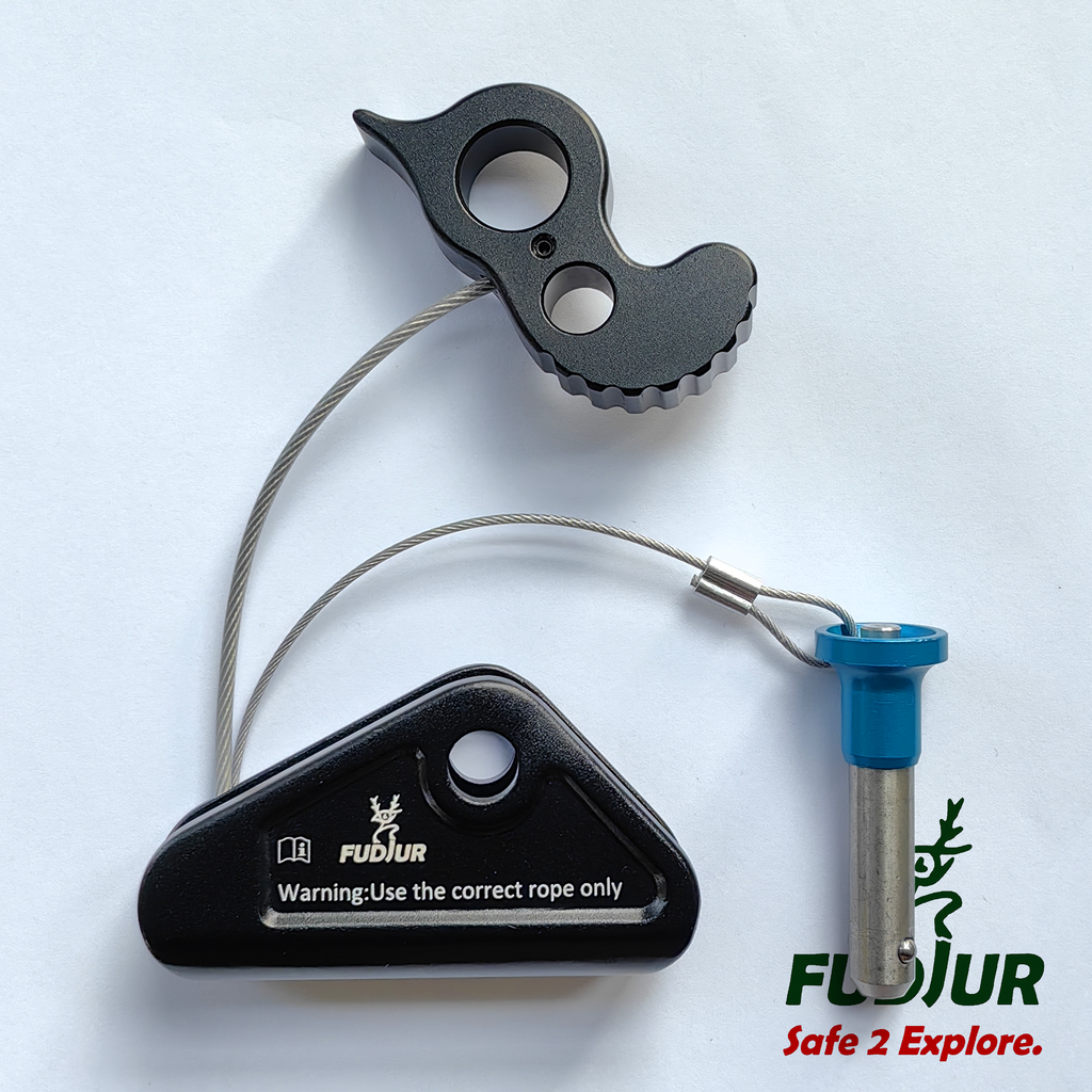fudjur-FJ aluminum alloy detachable rope grabber
