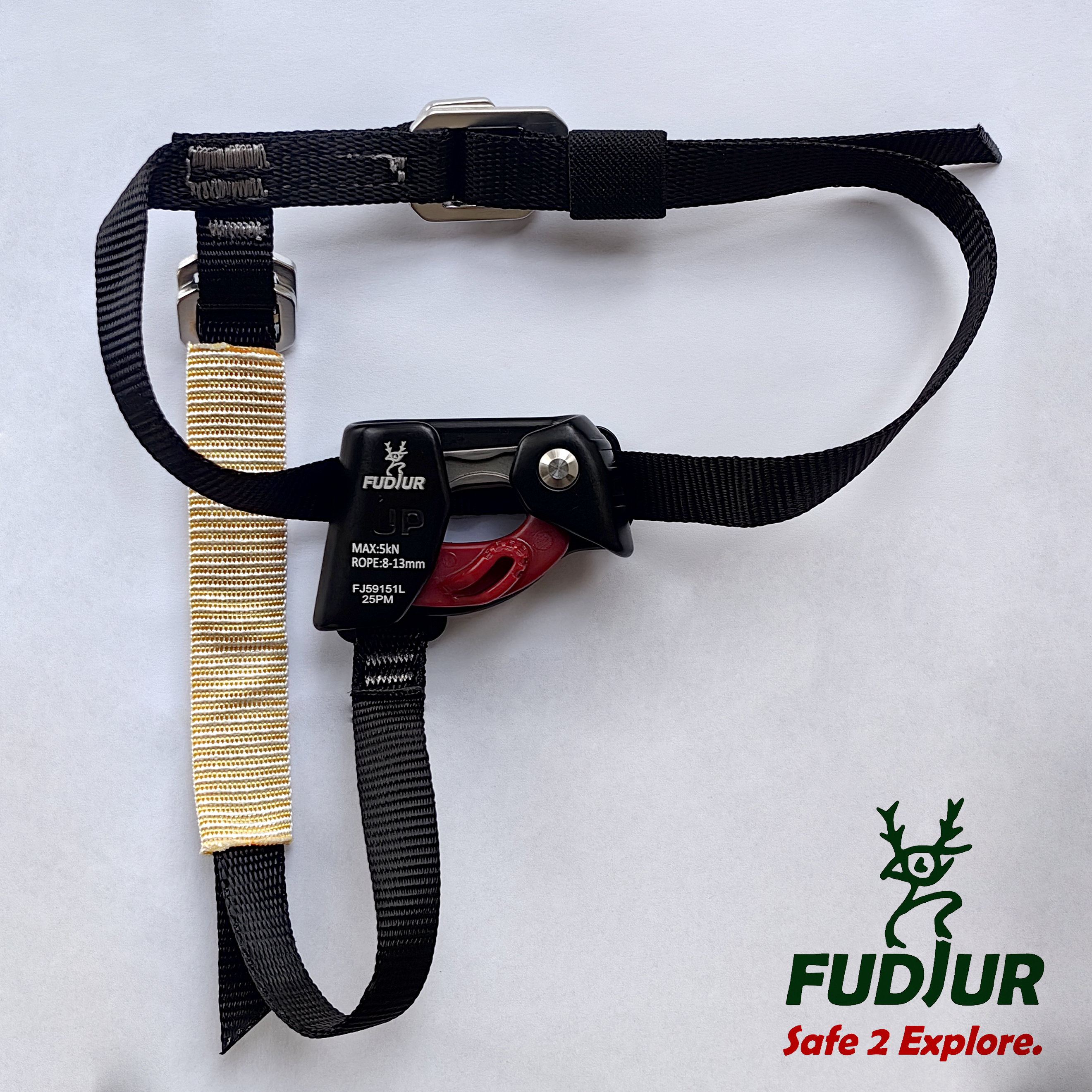 Fudjur FJ Left Foot Riser: The "Walking Rope" ascender designed for efficient climbing