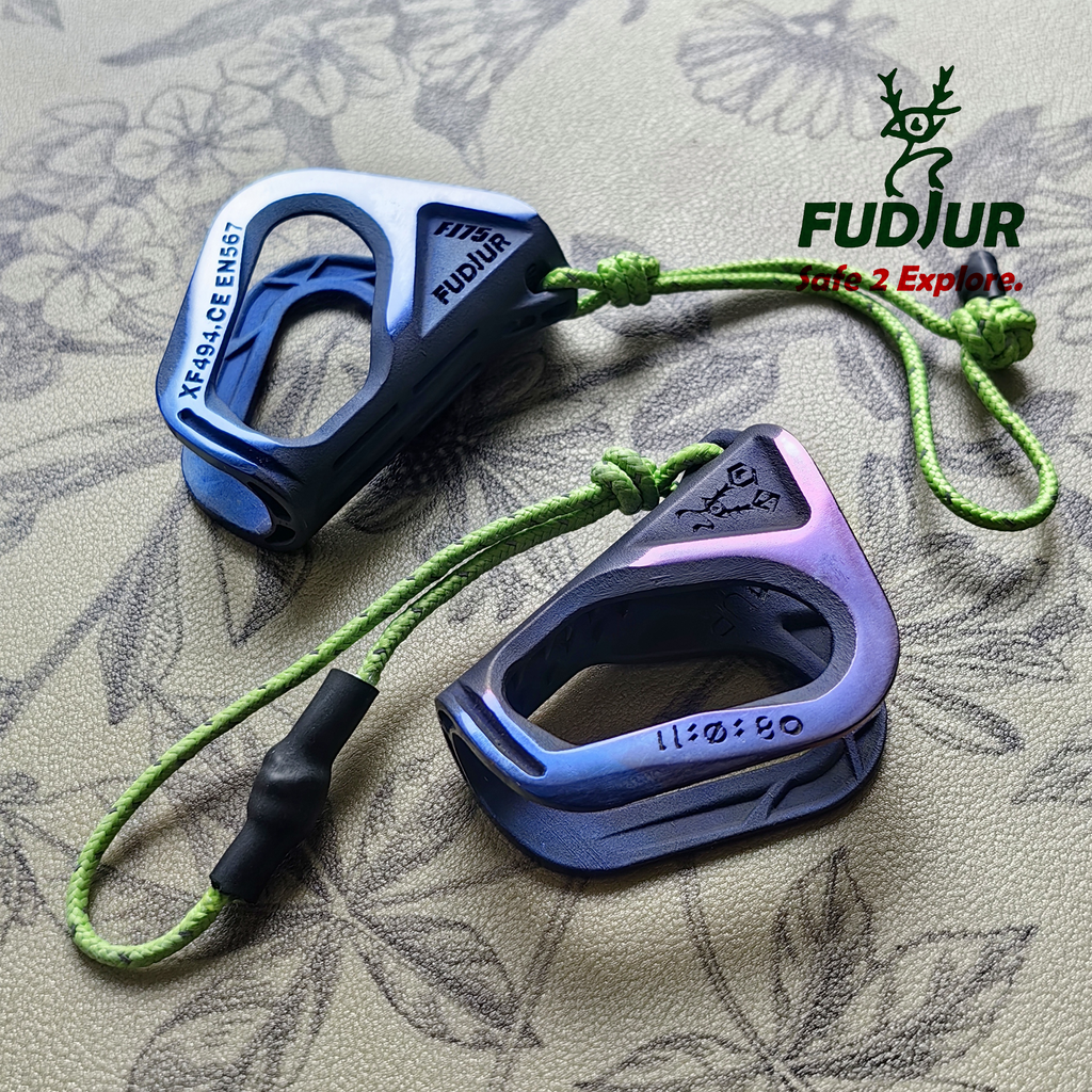 FUDJUR Ultralight Titanium Alloy Portable Ascender