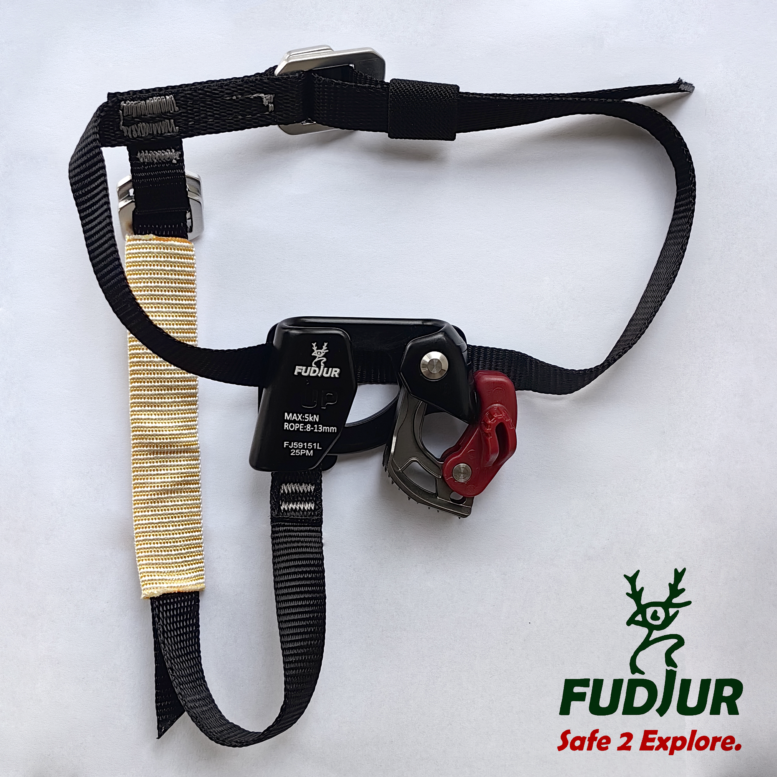 Fudjur FJ Left Foot Riser: The "Walking Rope" ascender designed for efficient climbing