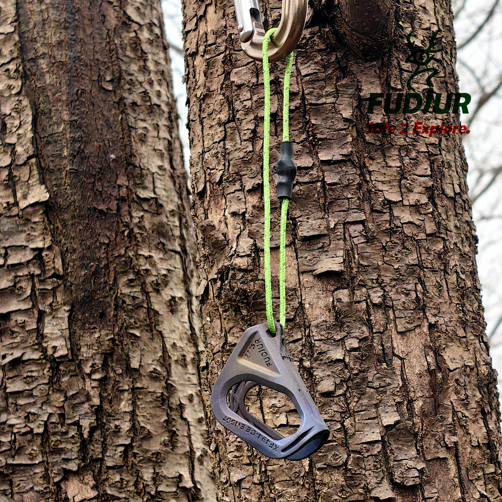 FUDJUR Ultralight Titanium Alloy Portable Ascender