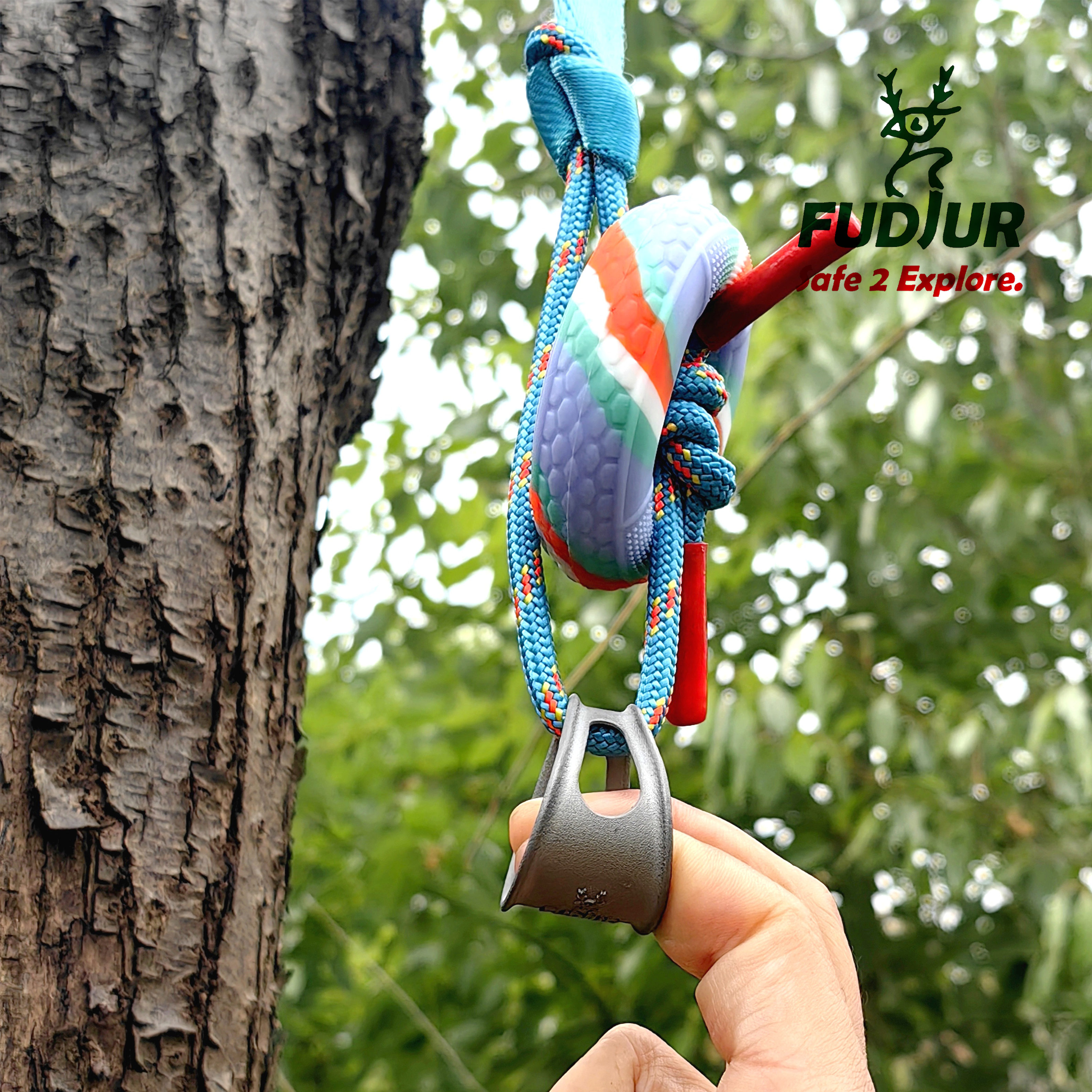 FUDUR Mini Finger Plate Titanium Alloy Colorful Edition