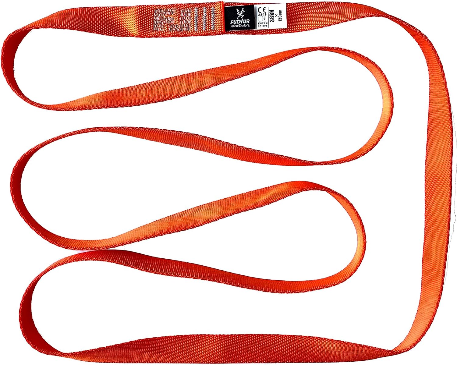 25MM Nylon Climbing Sling Runner 38KN Strong Webbing Straps for Rock Climbing Mountaineering Yoga Hammock etc