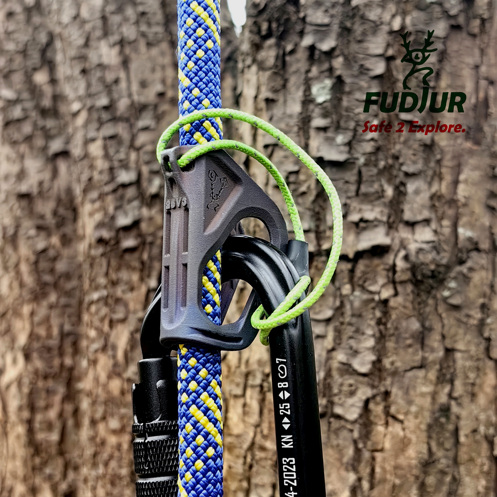 FUDJUR Ultralight Titanium Alloy Portable Ascender