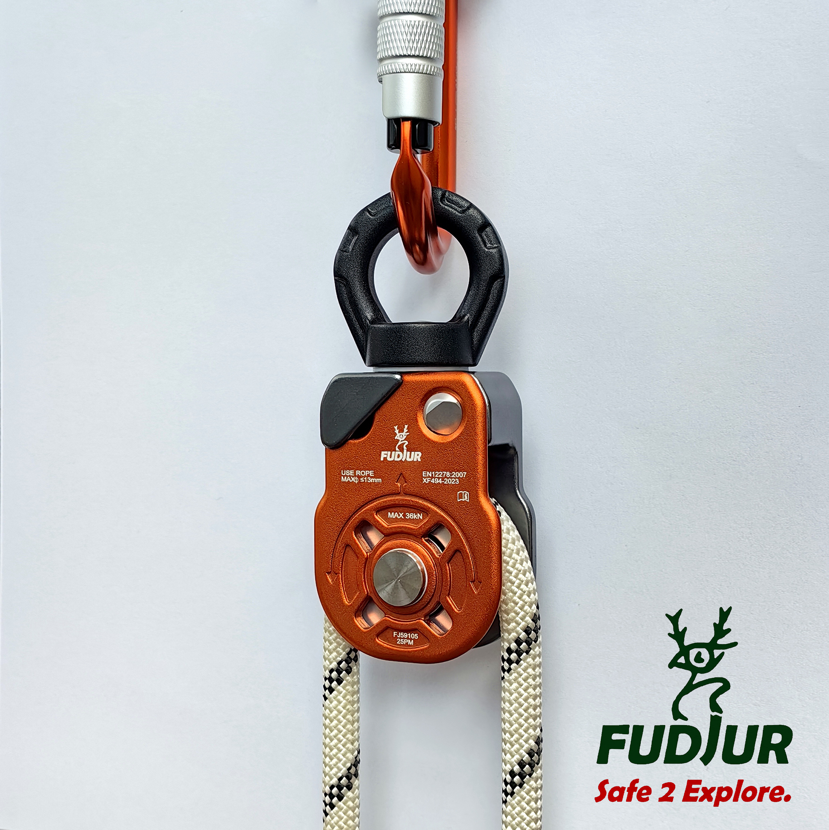 FUDJUR-FJ59105 Openable Side Panel Universal Single Pulley