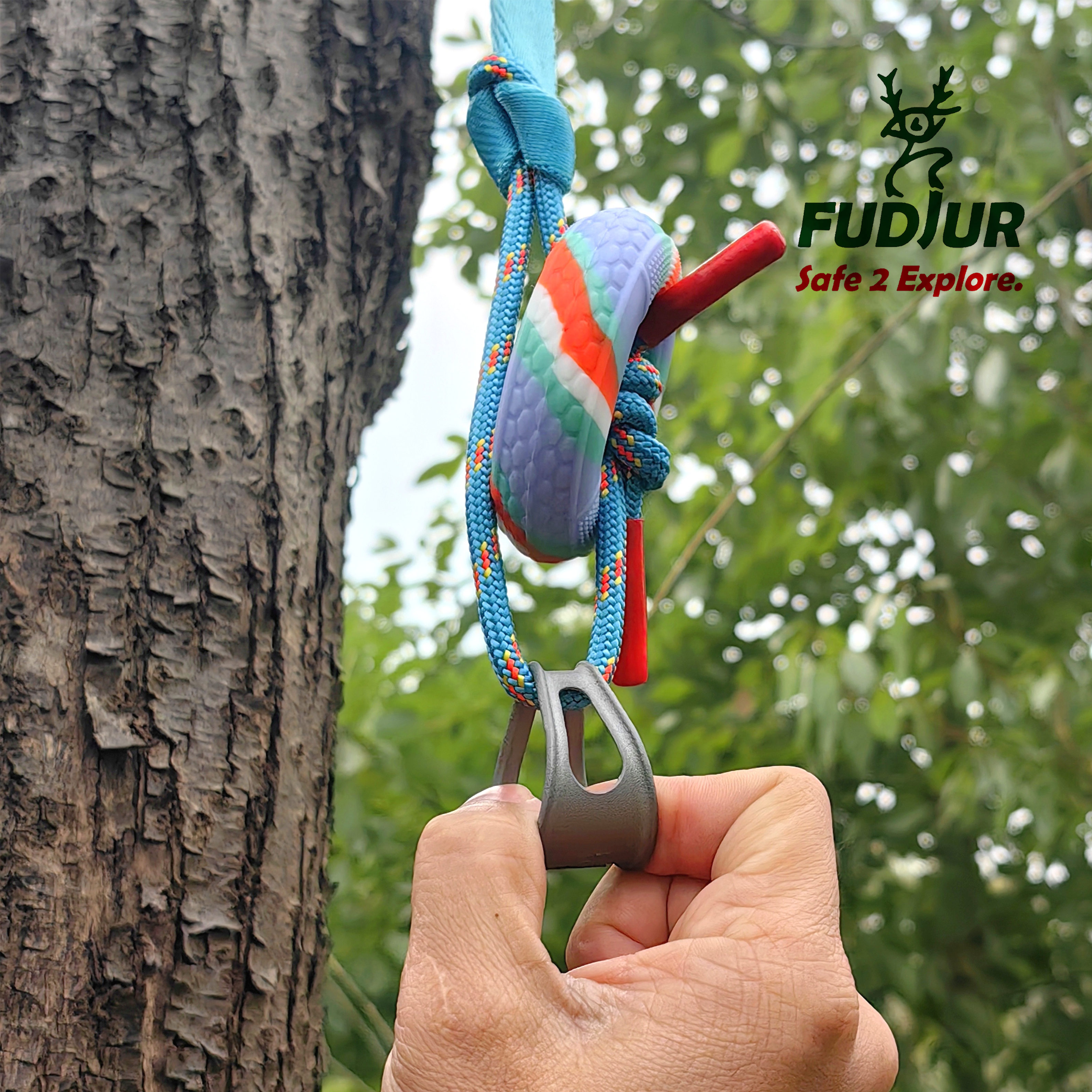 FUDUR Mini Finger Plate Titanium Alloy Colorful Edition