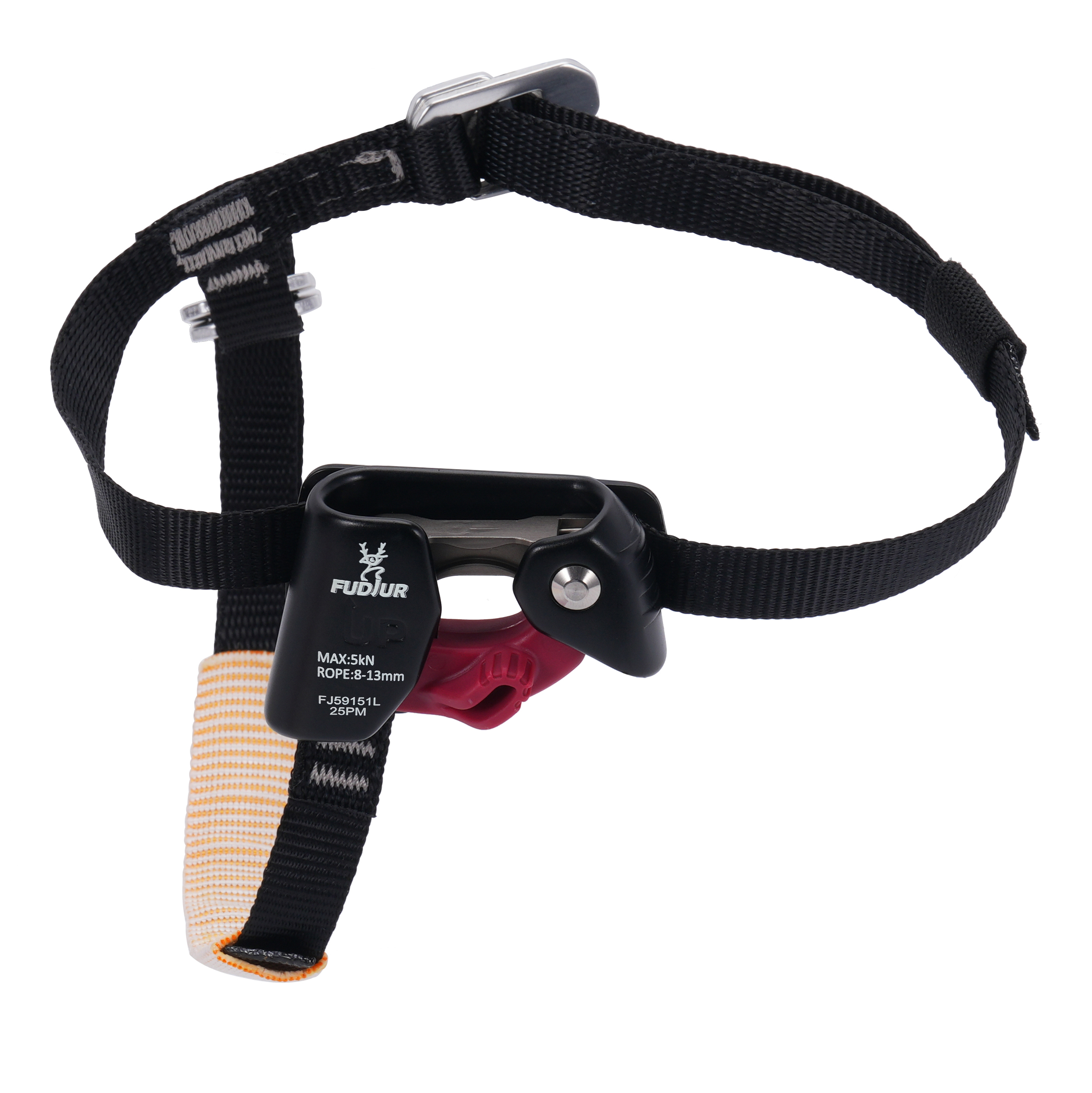 Fudjur FJ Left Foot Riser: The "Walking Rope" ascender designed for efficient climbing