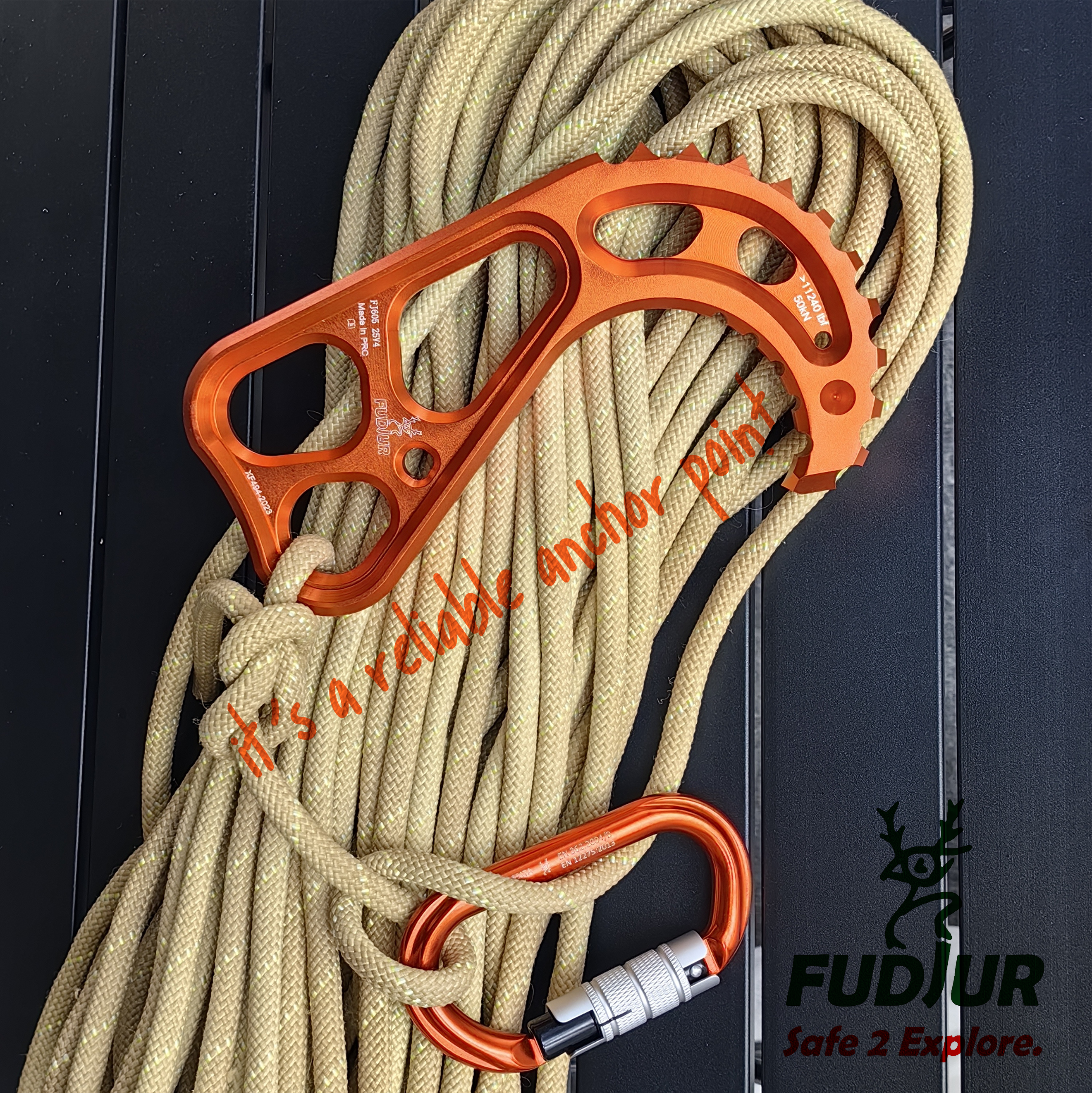 FUDJUR multifunctional fire escape anchor hook