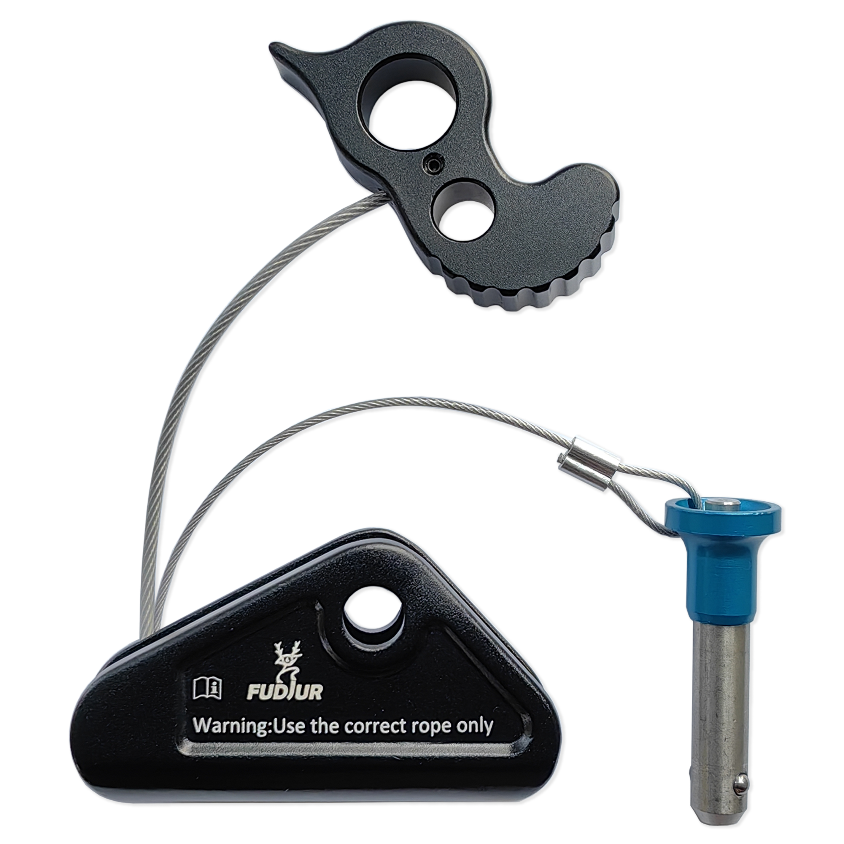 fudjur-FJ aluminum alloy detachable rope grabber